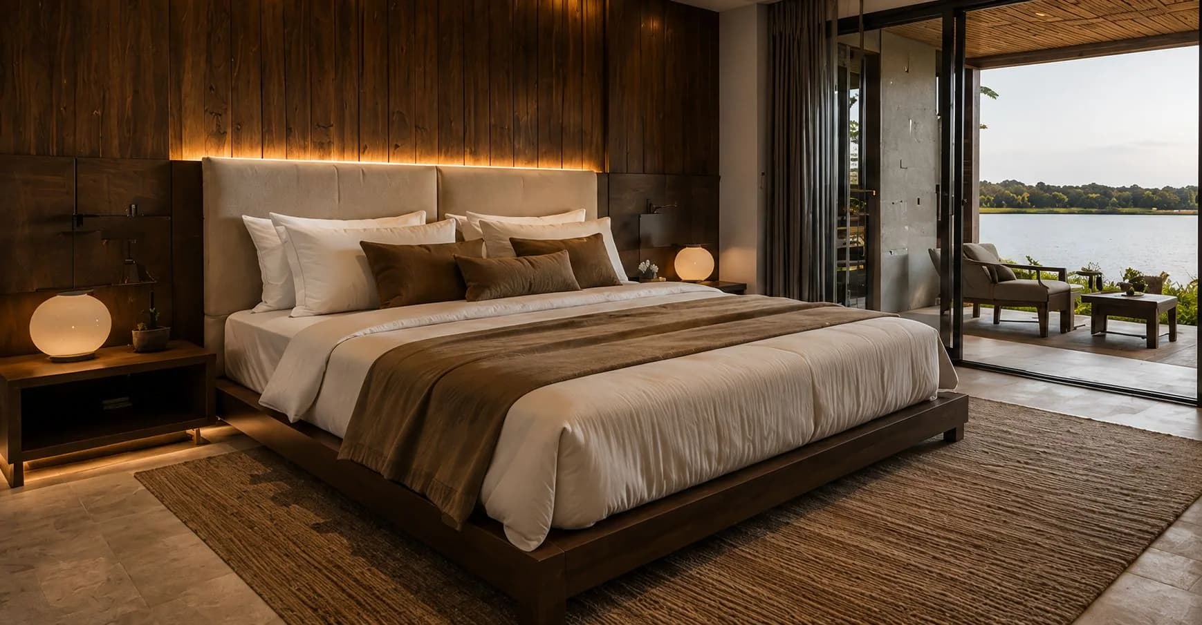 Lagoon view from Garden Condos